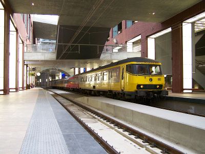 De ICB trein naar Amsterdam...