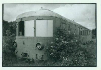 diesel bundesbahnloc uit de jaren '50, lichtblauwe kleur.