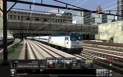Hier rijden we net New york buiten richting philadelphia