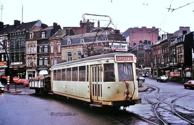 Na het officiële einde toch nog een tram.