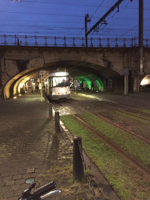 avondtram op lijn 11, Zurenborg